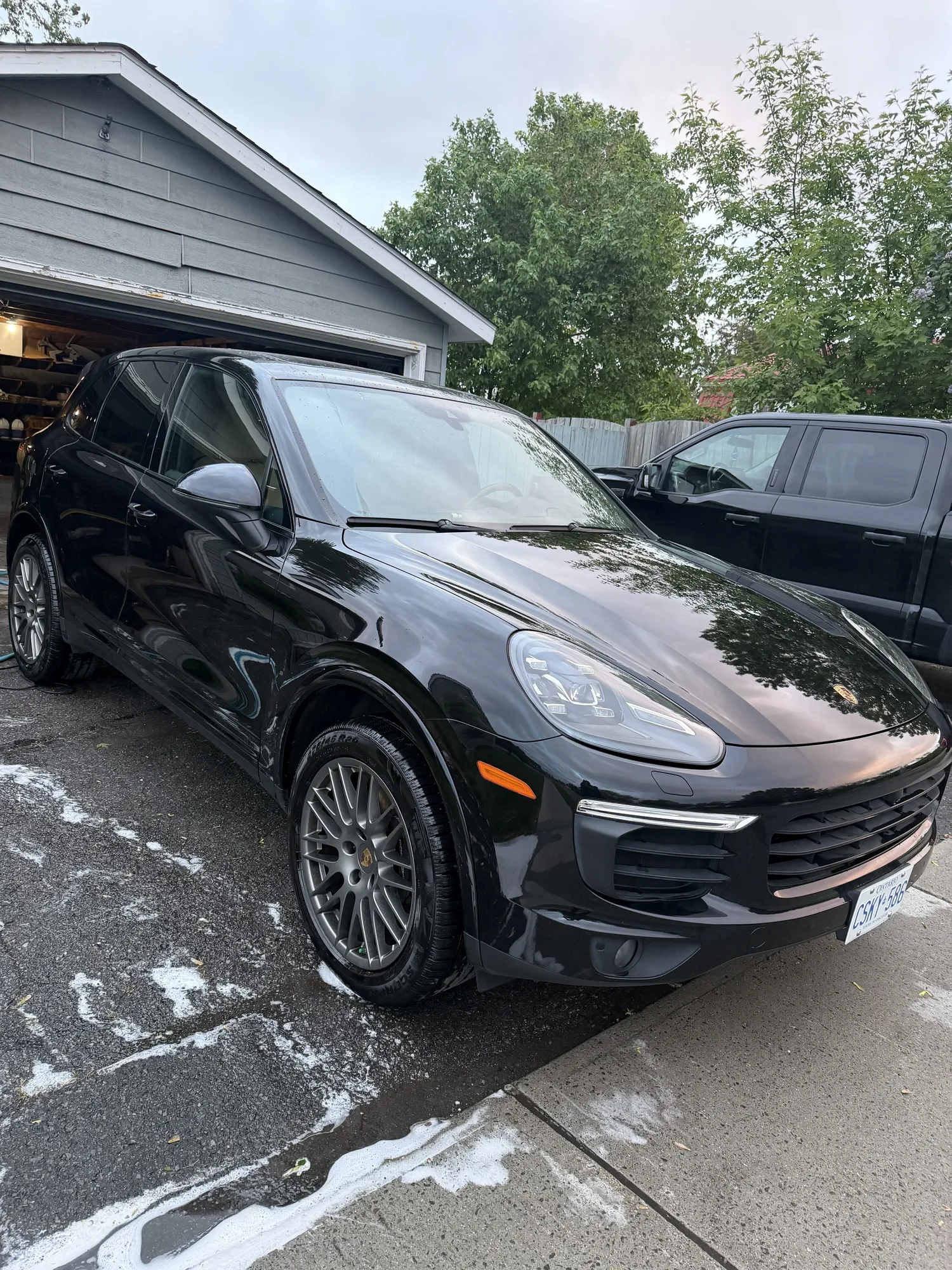 Freshly detailed car
